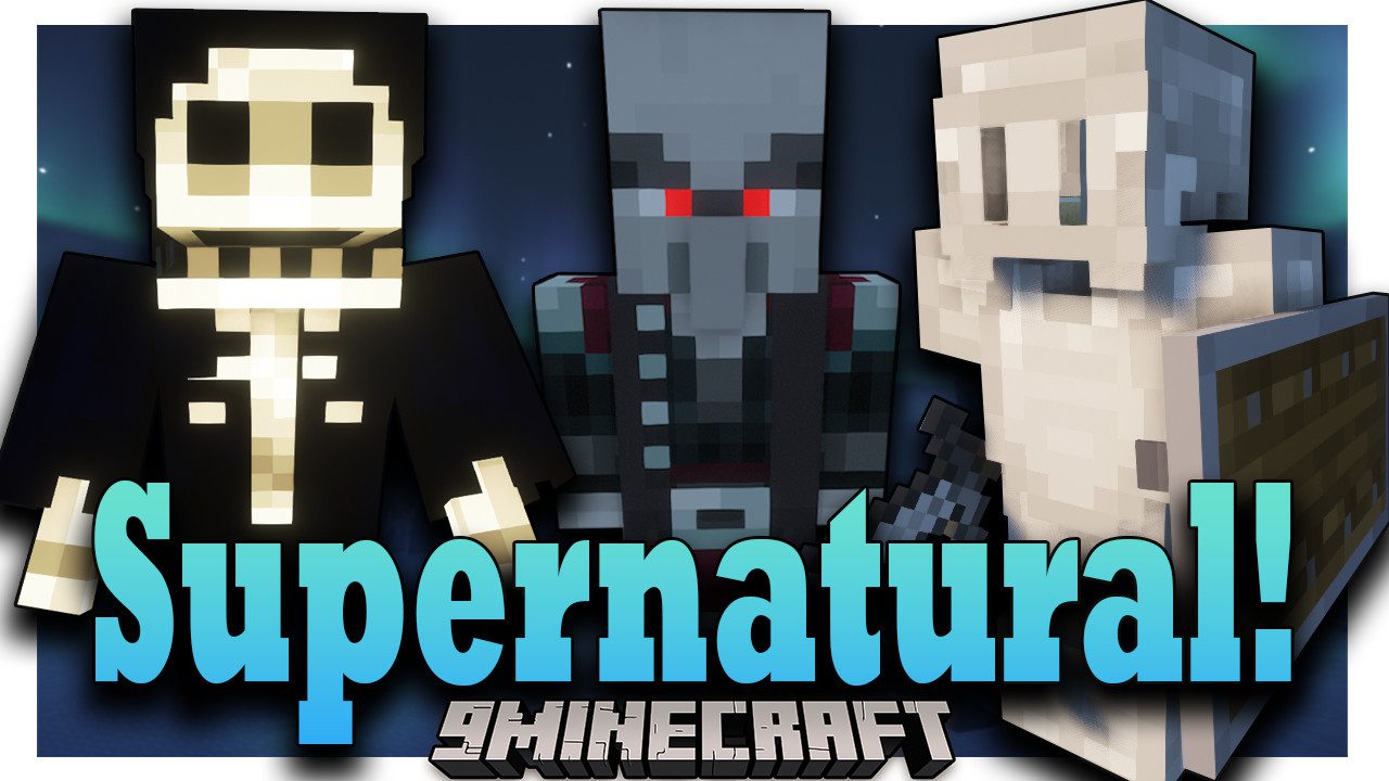 Supernatural! Mod (1.20.1, 1.19.4) - Mythical Races and Creatures 1