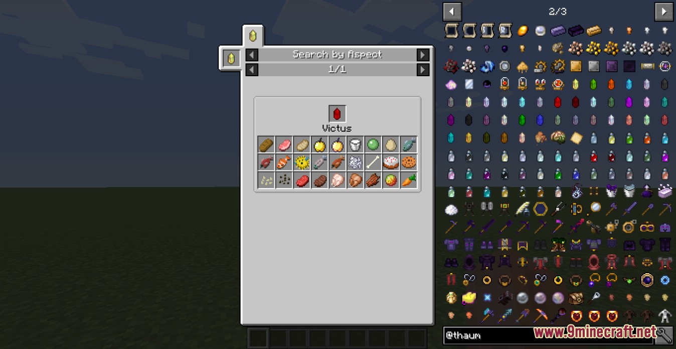 Thaumcraft Aspects for JEI Mod (1.12.2) - Search by Aspect 2