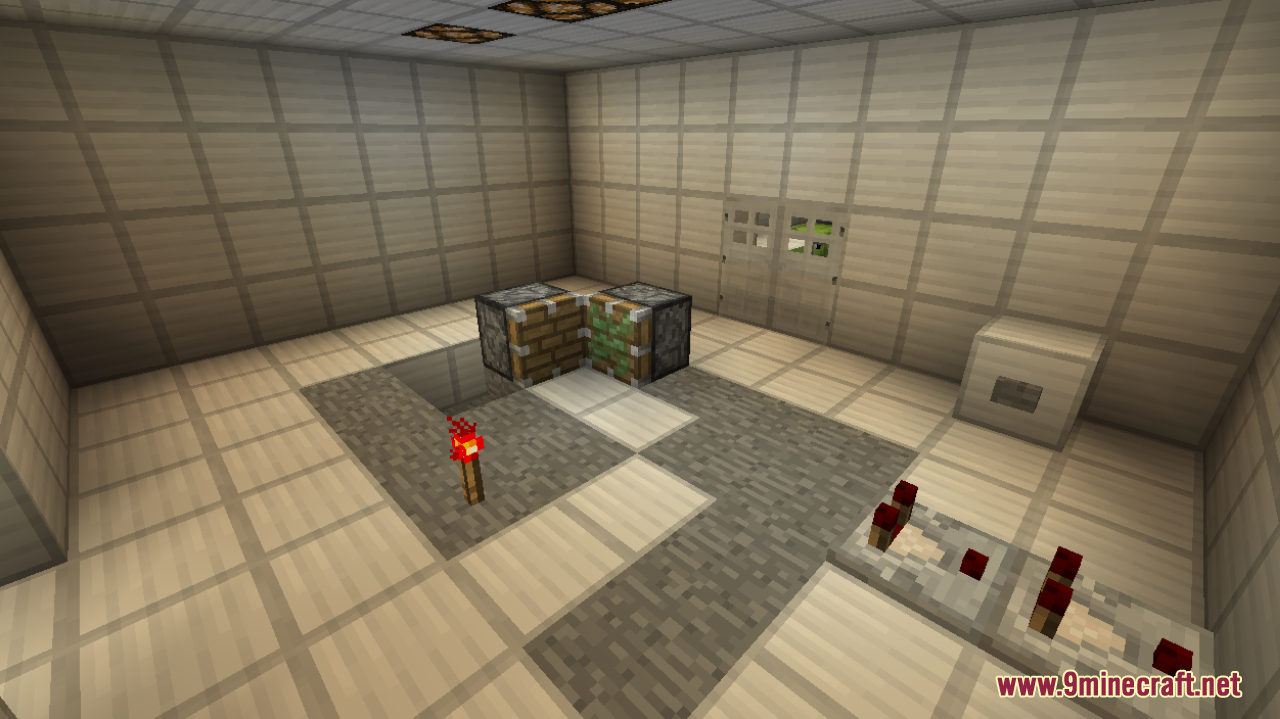 The Experiment Map (1.21.1, 1.20.1) - Escape the Redstone Lab 4