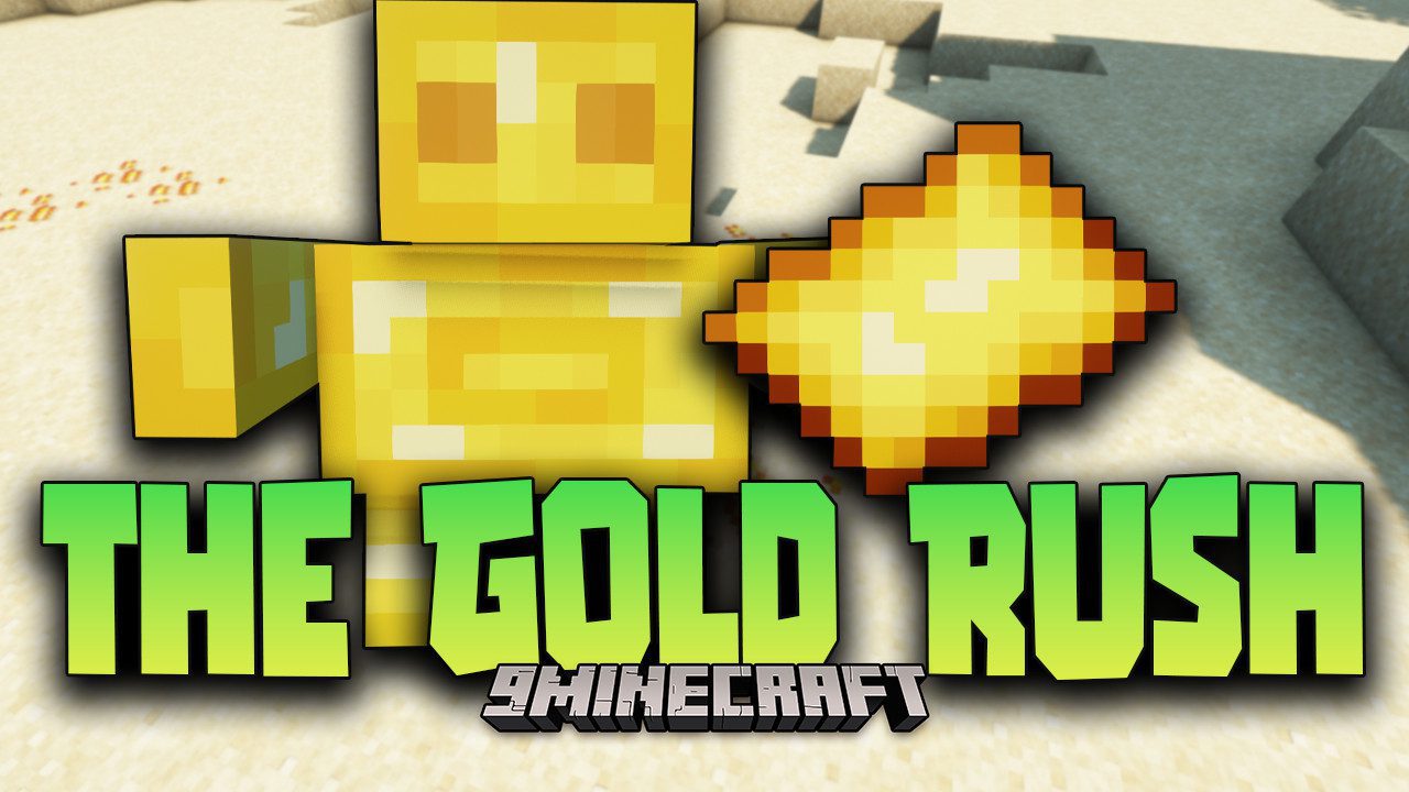 The Gold Rush Mod (1.19.2, 1.18.2) - Finding Gold in the most Bizarre Method 1