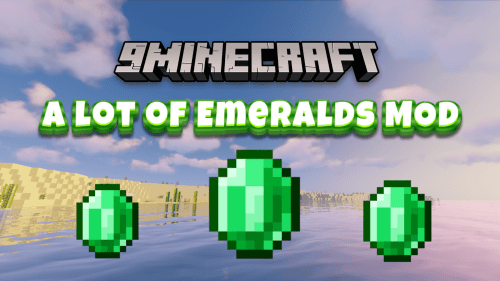 A Lot Of Emeralds Mod (1.18.2)- Emerald Madness Thumbnail