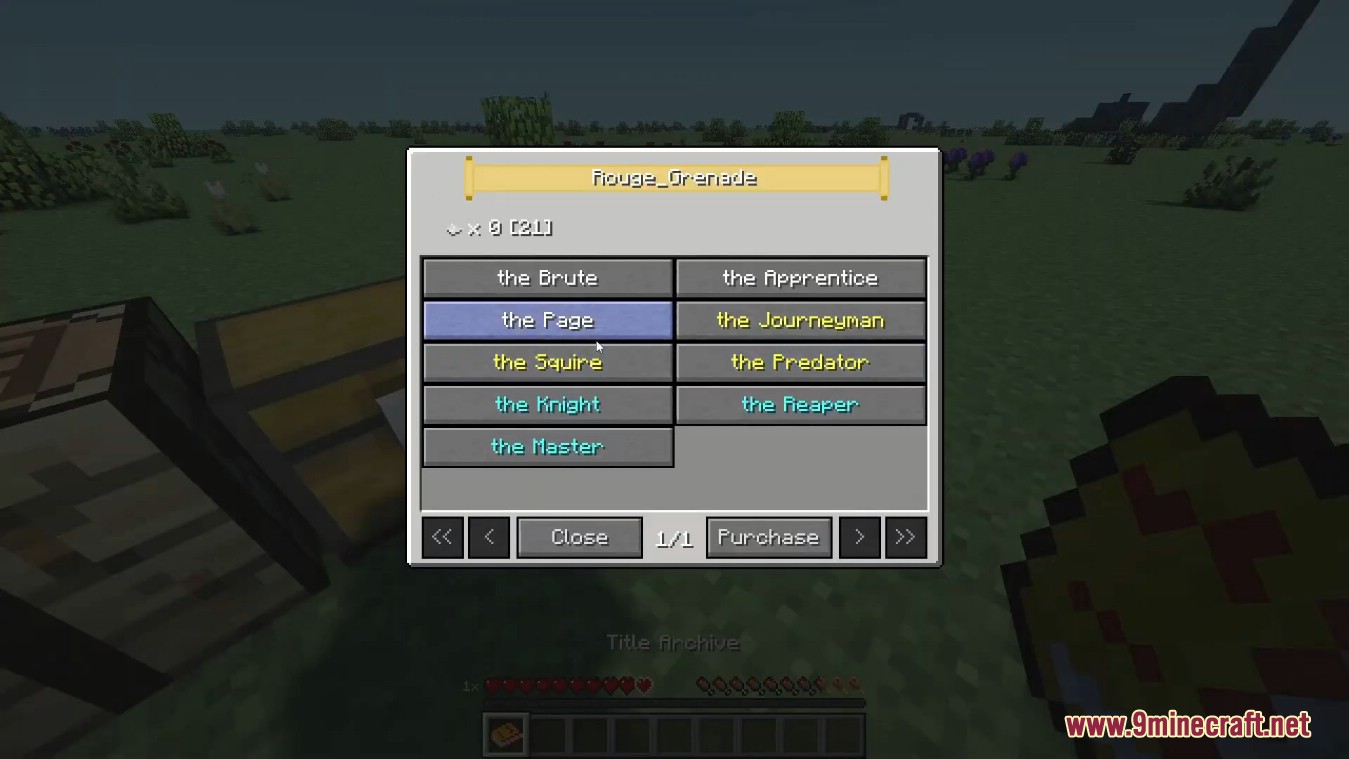 Titles Mod (1.16.5, 1.12.2) - Display Titles Next to Your Name 2