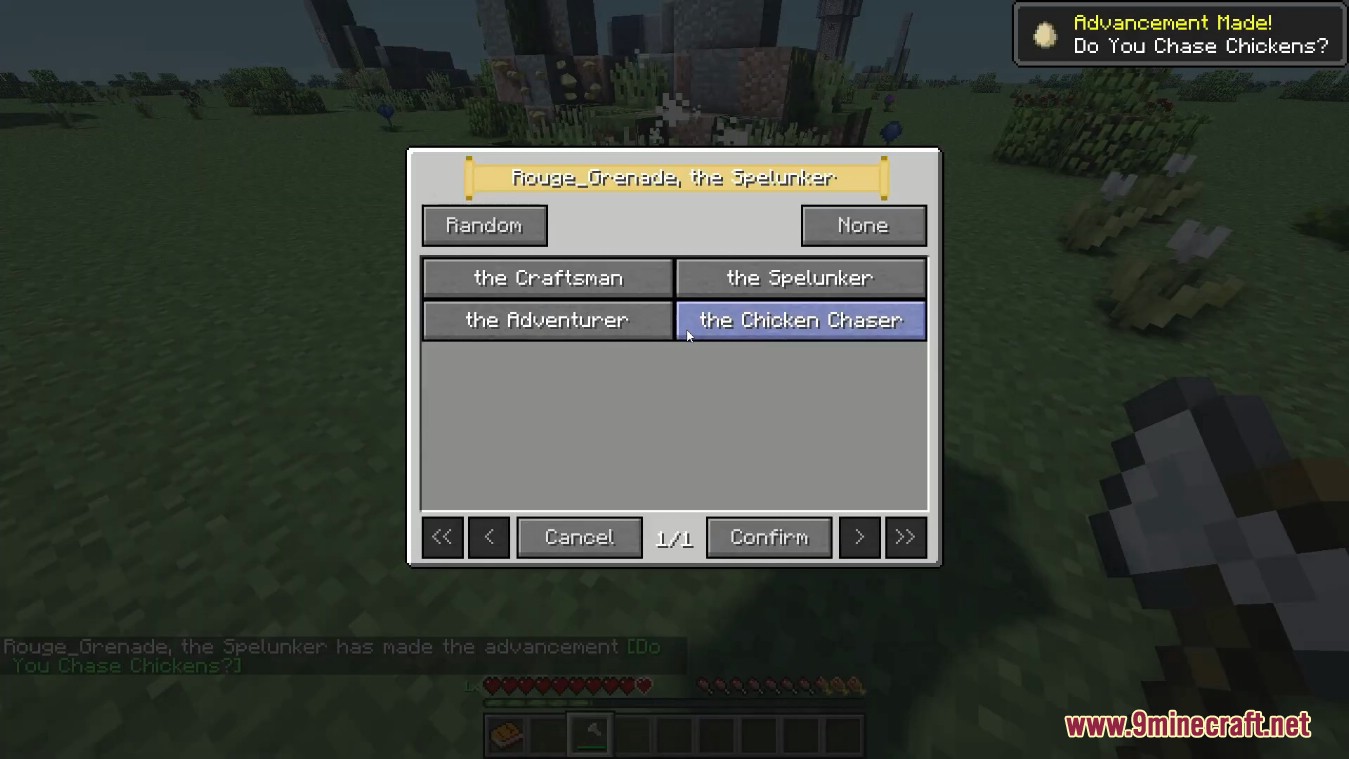 Titles Mod (1.16.5, 1.12.2) - Display Titles Next to Your Name 5