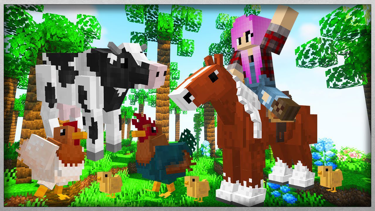 Total Creatures Mod (1.19.2, 1.18.2) - Happy Farm 1