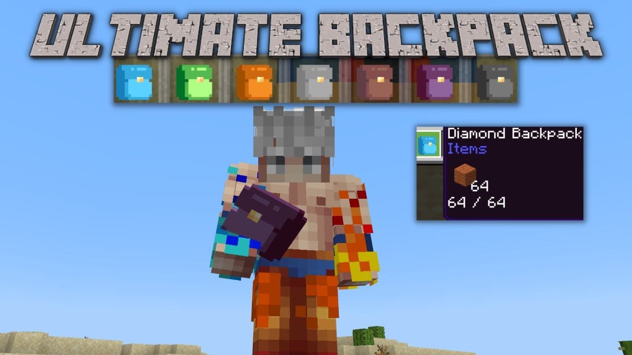 Ultimate Backpack Addon (1.18) - with Skills & Passive Abilities 1