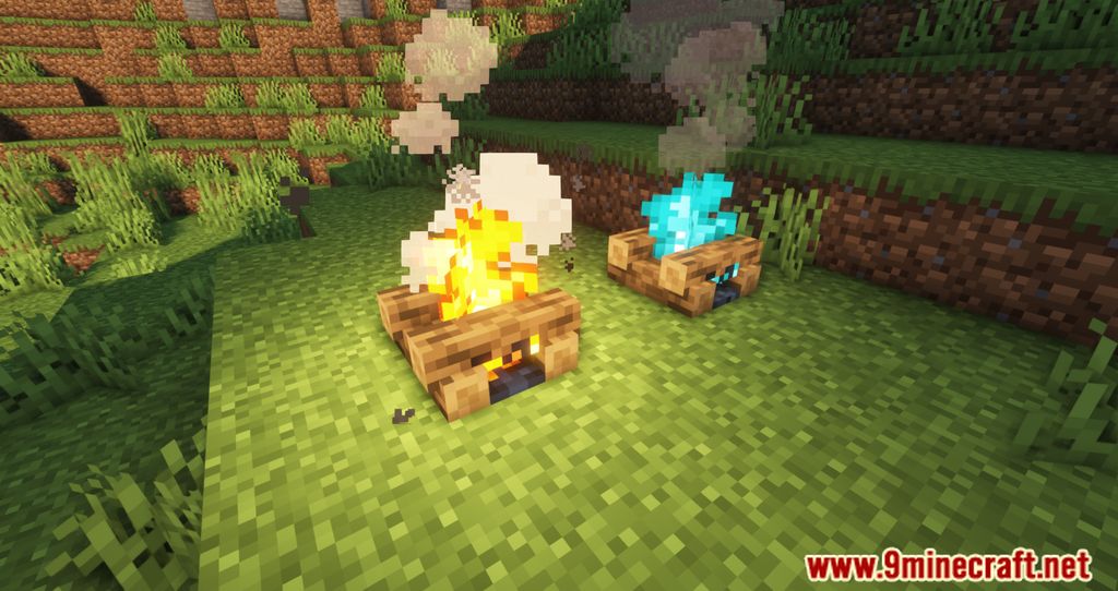 Unlit Campfire Mod (1.20.4, 1.19.4) - Deactivate Campfire 6