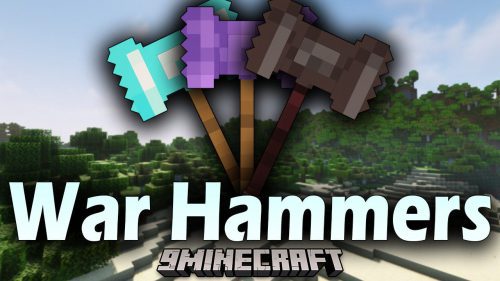 War Hammers Mod (1.20.4, 1.19.4) – The Ultimate Weapon Thumbnail