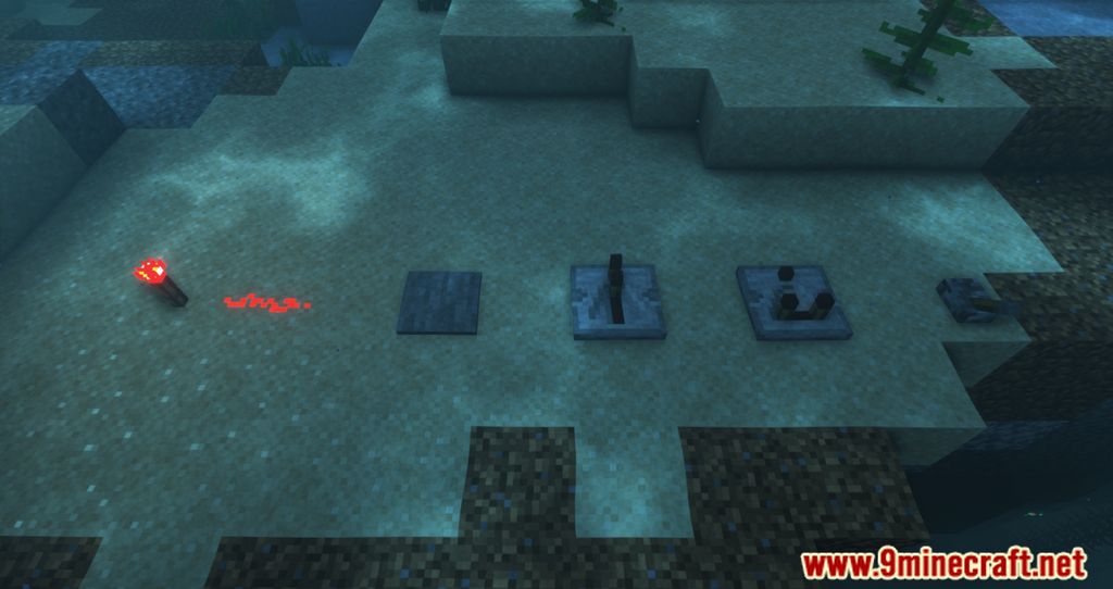 Waterlogged Redstone Mod (1.20.4, 1.19.2) - Vanilla Redstone Can Now Be PlacedUnderwater 3