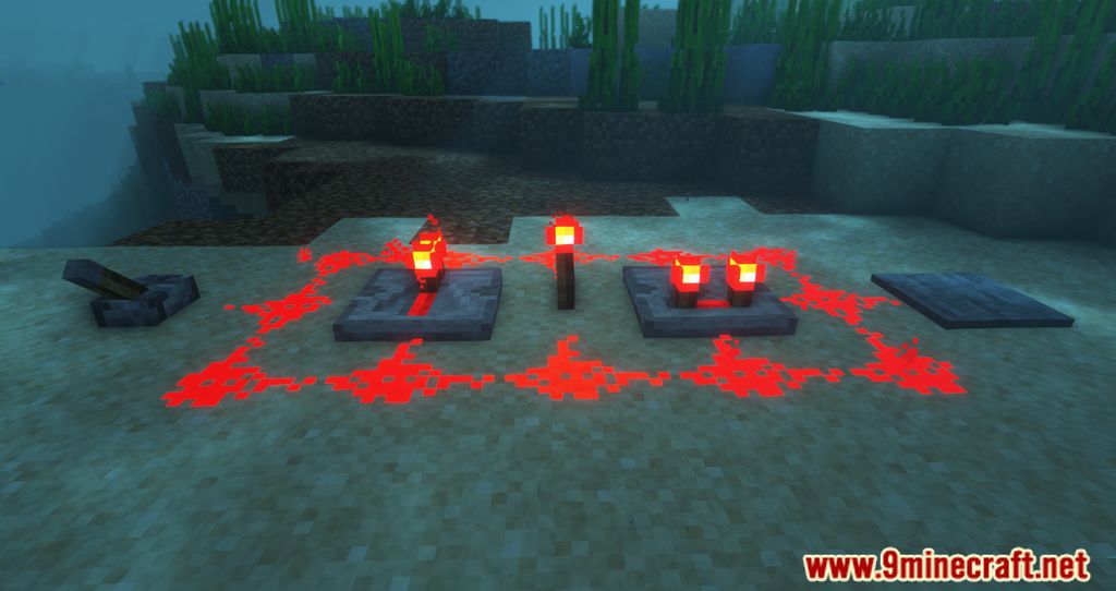 Waterlogged Redstone Mod (1.20.4, 1.19.2) - Vanilla Redstone Can Now Be PlacedUnderwater 11