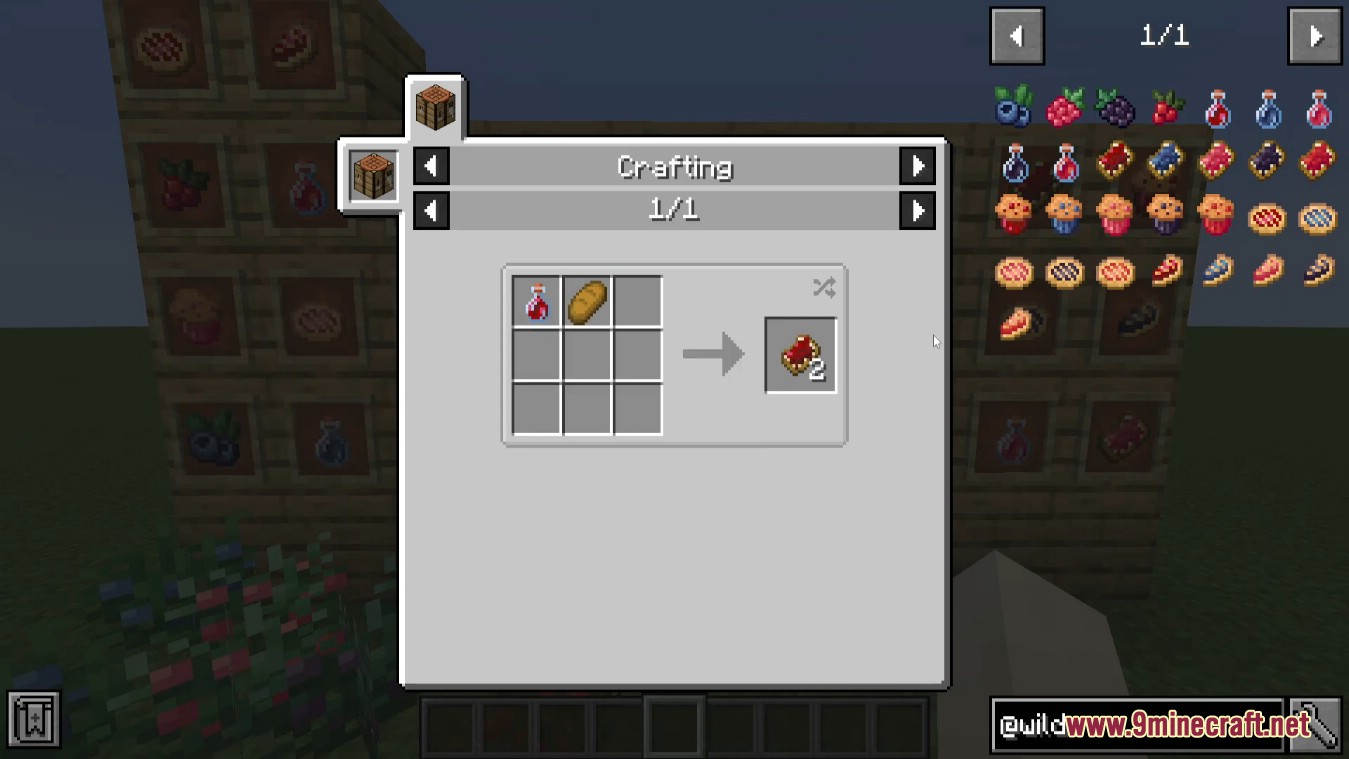 Wildberries Mod (1.19.2, 1.18.2) - Berry Releated Food Items 11