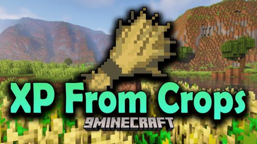 XP From Crops Mod (1.19.2, 1.18.2) – Gaining XPs from Farming Thumbnail