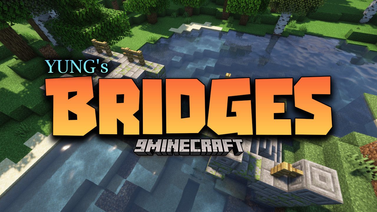 YUNG's Bridges Mod (1.20.1, 1.19.4) - Beautiful Naturally Generated Bridges 1