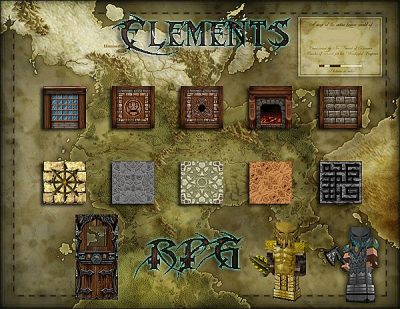 Elements 64x Resource Pack – Texture Pack Thumbnail