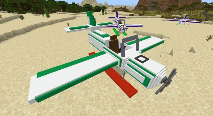 Transport Addon (1.19, 1.18) - Bulldozers, Balloons, Bicycles, Air Ship 11