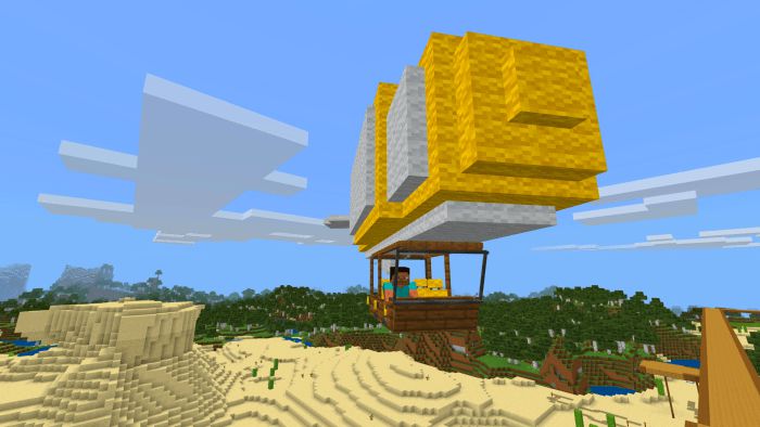 Transport Addon (1.19, 1.18) - Bulldozers, Balloons, Bicycles, Air Ship 15