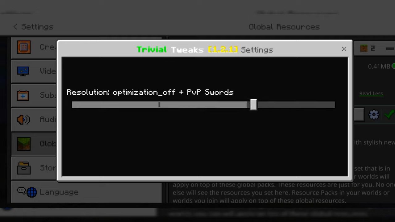 Trivial Tweaks Pack (1.20, 1.19) - FPS Boost, Better Texture, PvP Swords 15