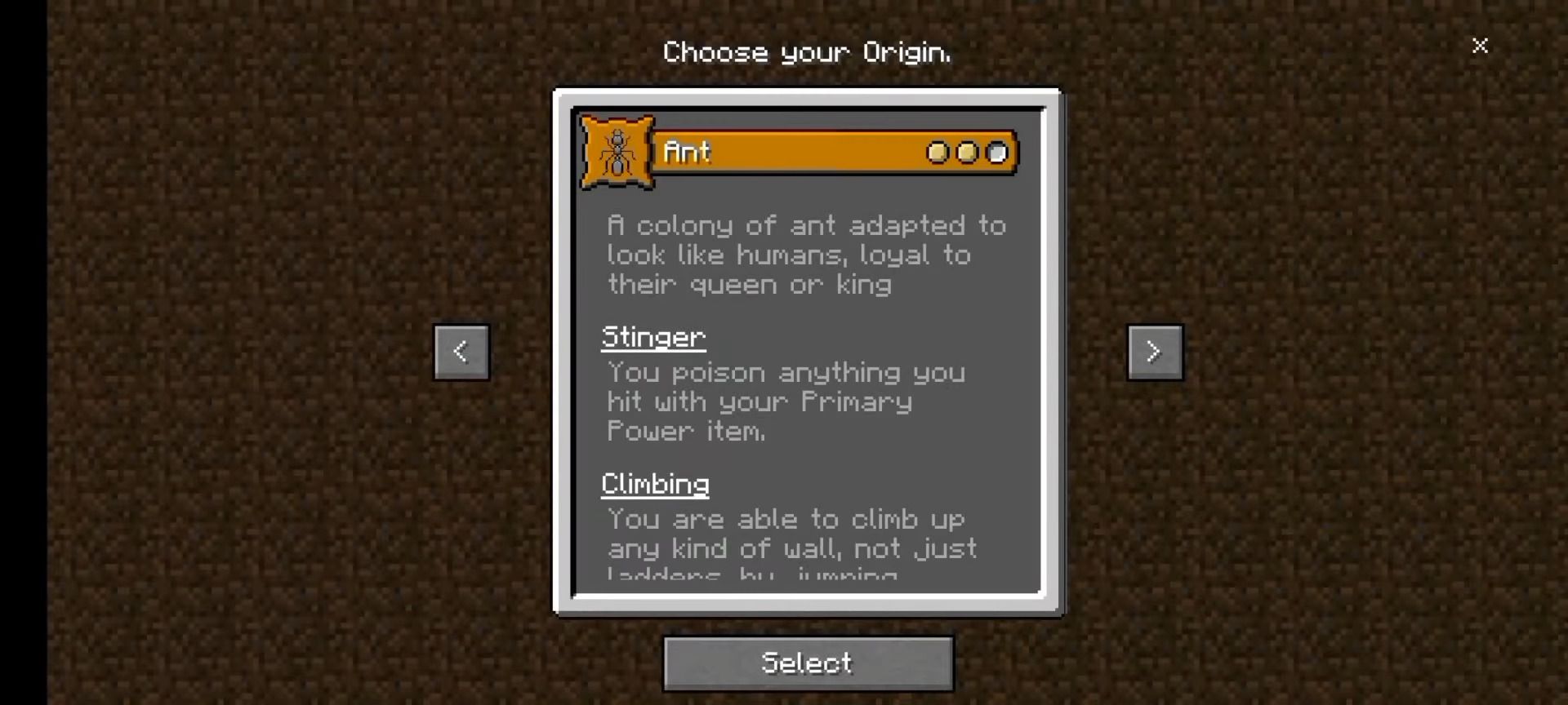 Origins Mod (1.19, 1.18) - MCPE/Bedrock Addon 22