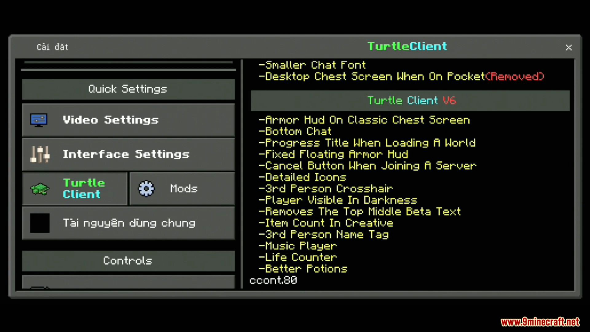 Turtle Client (1.19, 1.18) - Night Vision, XRay for MCPE 5