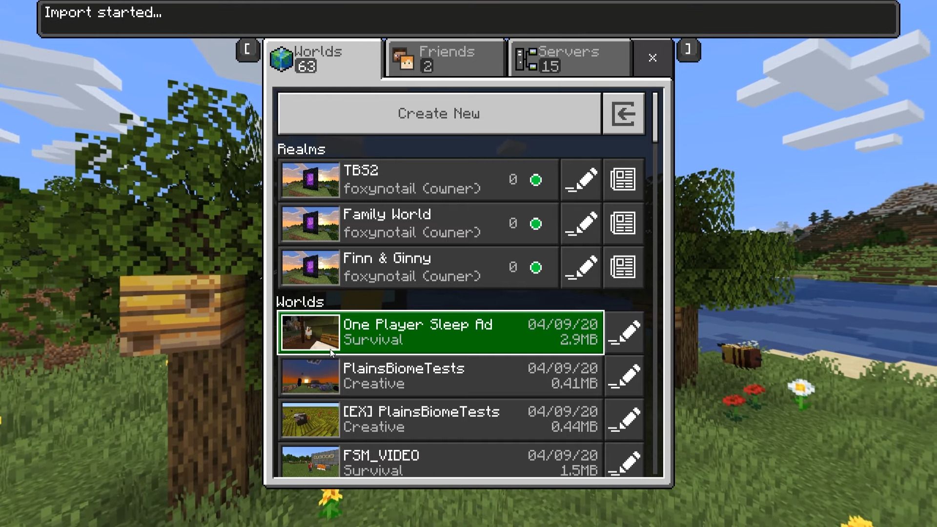 One Player Sleep Addon (1.19, 1.18) for MCPE/Bedrock Edition 3