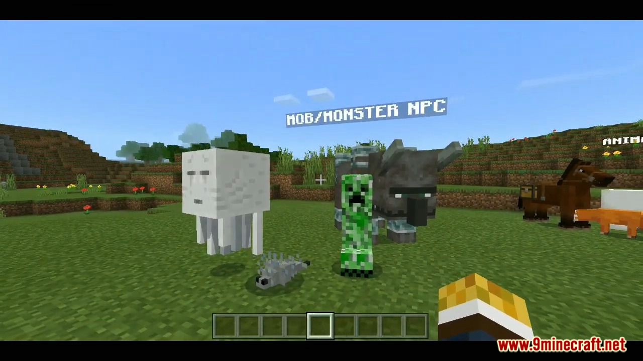 NPC Expansion Addon (1.19, 1.18) - Custom NPC for MCPE 7