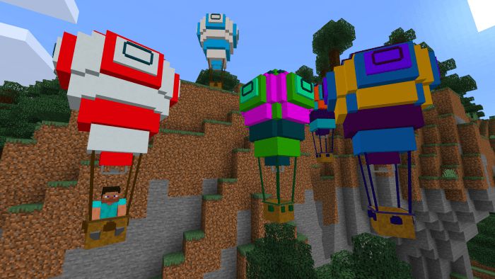 Transport Addon (1.19, 1.18) - Bulldozers, Balloons, Bicycles, Air Ship 8