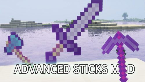 Advanced Sticks Mod (1.20.4, 1.19.4) – Modify Your Weapons Thumbnail