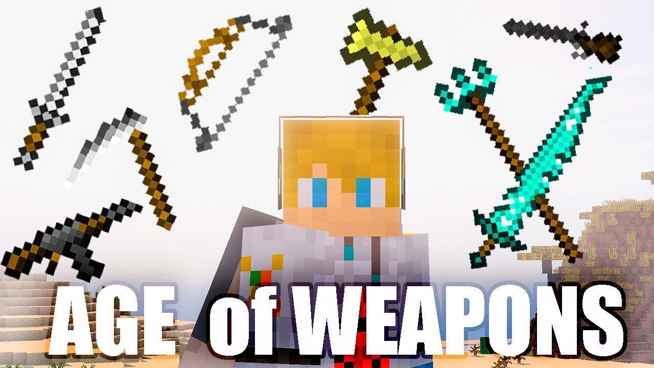 Age of Weapons Mod (1.19.4, 1.18.2) - From Ancient to Future 1