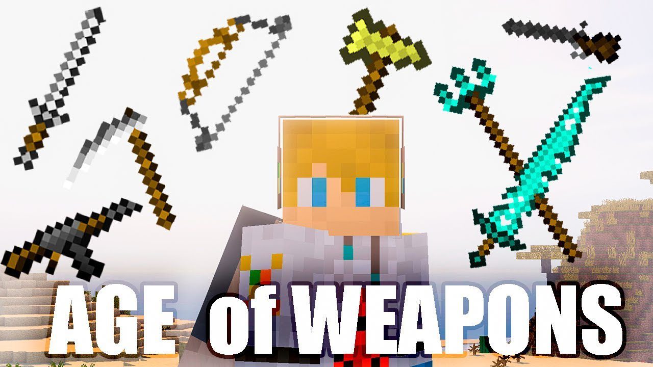 Age of Weapons Mod (1.20.4, 1.19.4) - From Ancient to Future 1