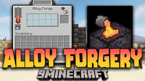 Alloy Forgery Mod (1.21, 1.20.1) – The Ability to Upgrade your Obsolete Forgery Thumbnail