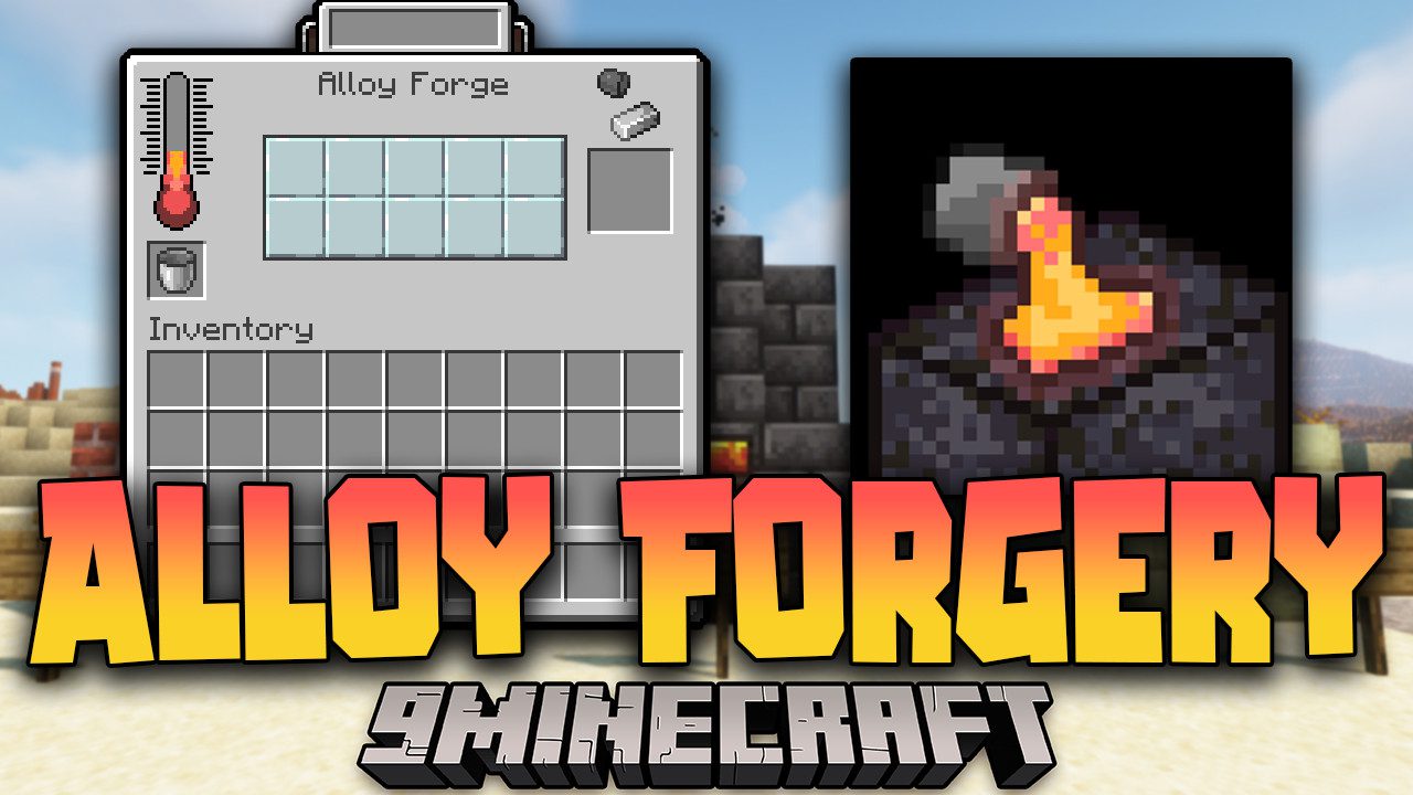 Alloy Forgery Mod (1.19.4, 1.18.2) - The Ability to Upgrade your Obsolete Forgery 1