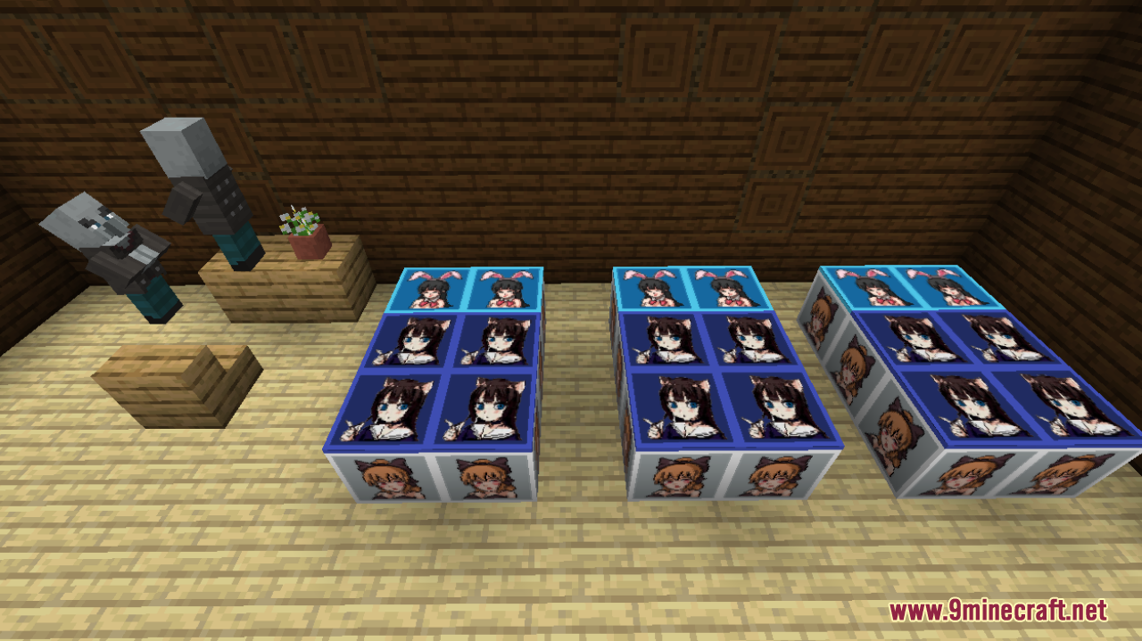 Anime Wool Texture Resource Pack (1.20.6, 1.20.1) - Texture Pack 5