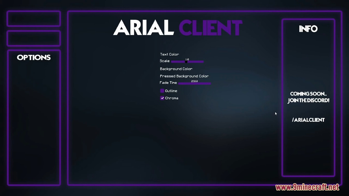 Arial Client Launcher (1.8.9) - No Premium, Portable, Free Playing 5