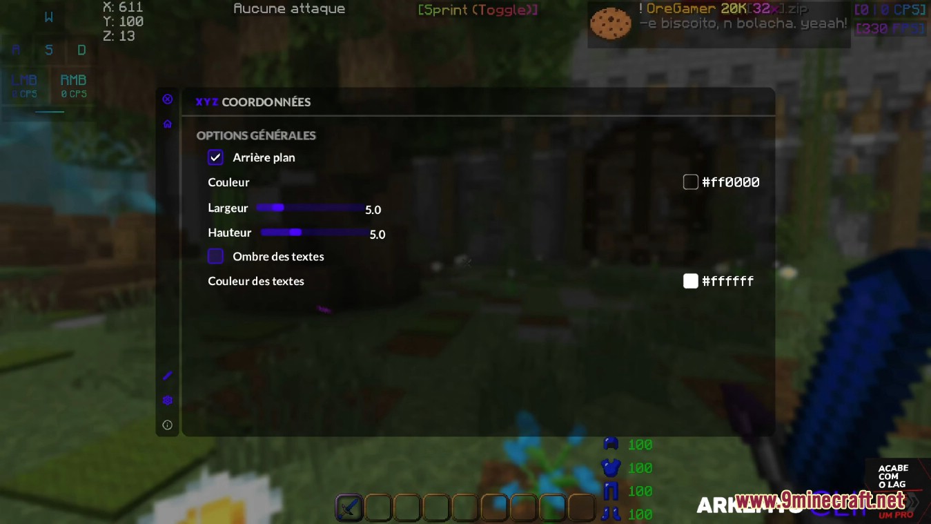 Arkemys Client (1.8.9) - French's Client for PvP, FPS Boost 8