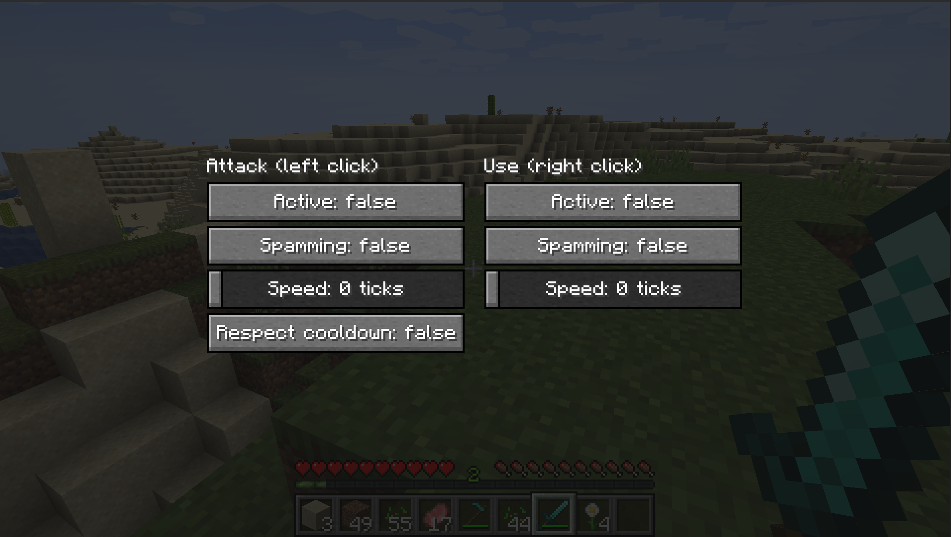 Auto Clicker Mod (1.20.4, 1.19.2) - Quick and Dirty Auto Click 2