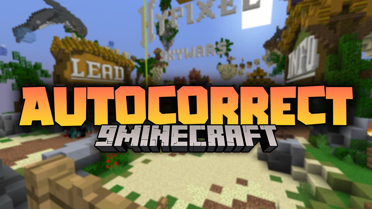 AutoCorrect Mod (1.8.9) - Never make Grammar Mistakes again 1