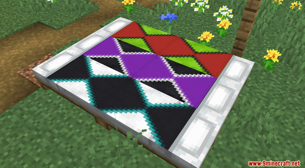 Banners On Beds Data Pack (1.20.6, 1.20.1) - Decorate Your Beds with Banners 7