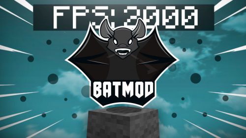 BatMod Client (1.8.9) – Best PvP, Bedwars, SkyWars FPS Boost Thumbnail