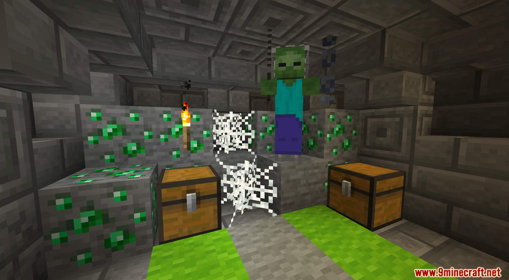 Better Mineshafts Data Pack (1.21, 1.20.1) - New Variants for Abandoned Mineshaft 12