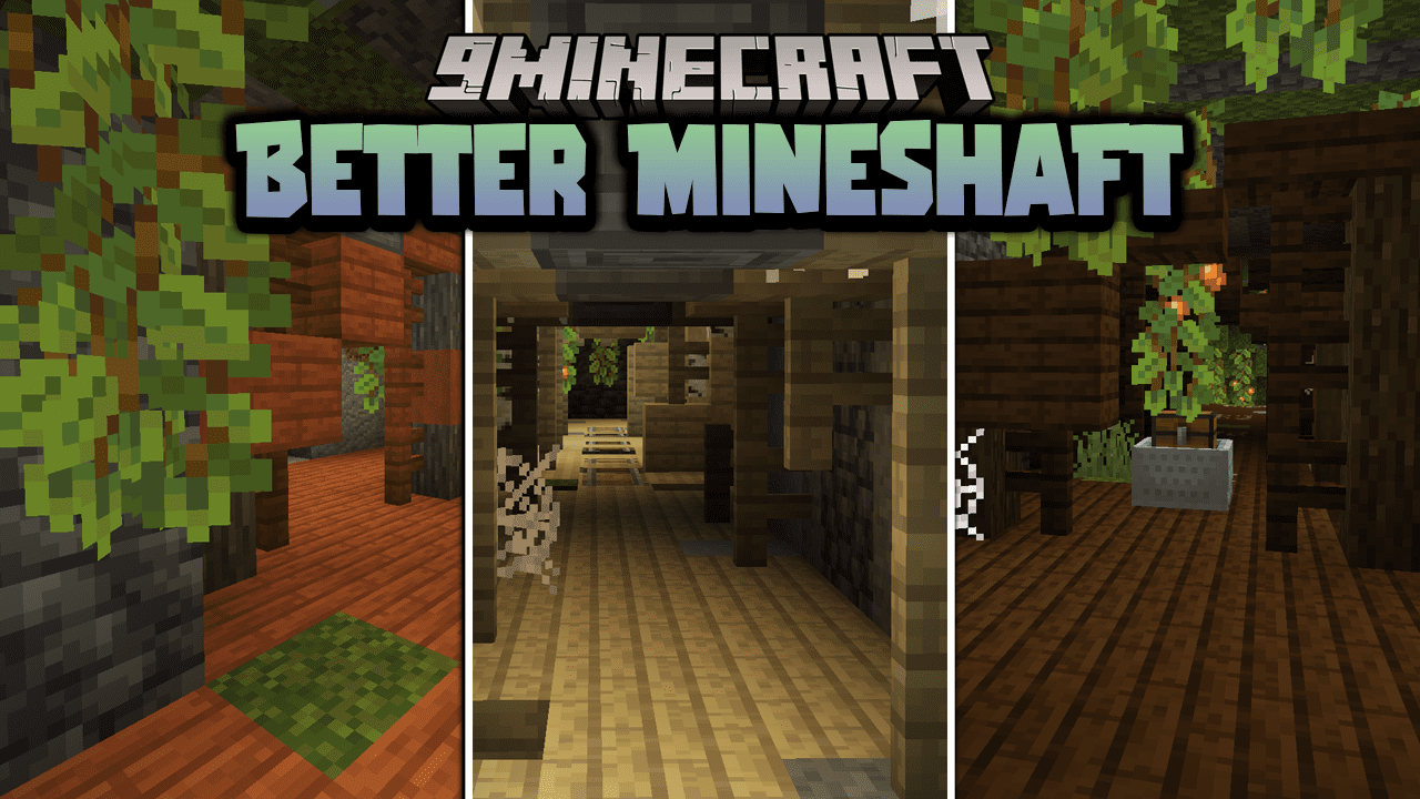 Better Mineshafts Data Pack (1.21, 1.20.1) - New Variants for Abandoned Mineshaft 1