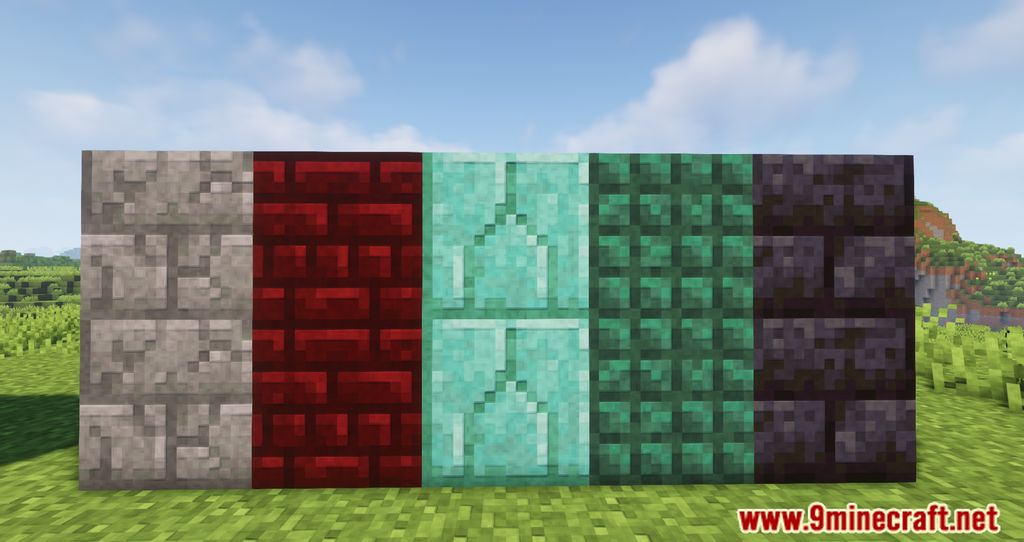 Blocky Stone Doors Mod (1.20.1, 1.19.4) – Secret Entrance 8