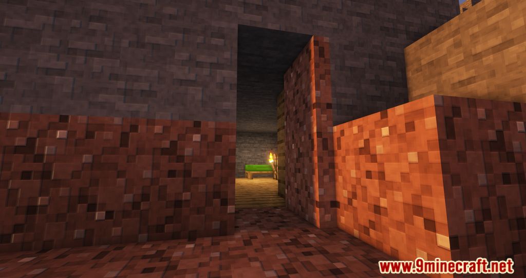 Blocky Stone Doors Mod (1.20.1, 1.19.4) – Secret Entrance 13