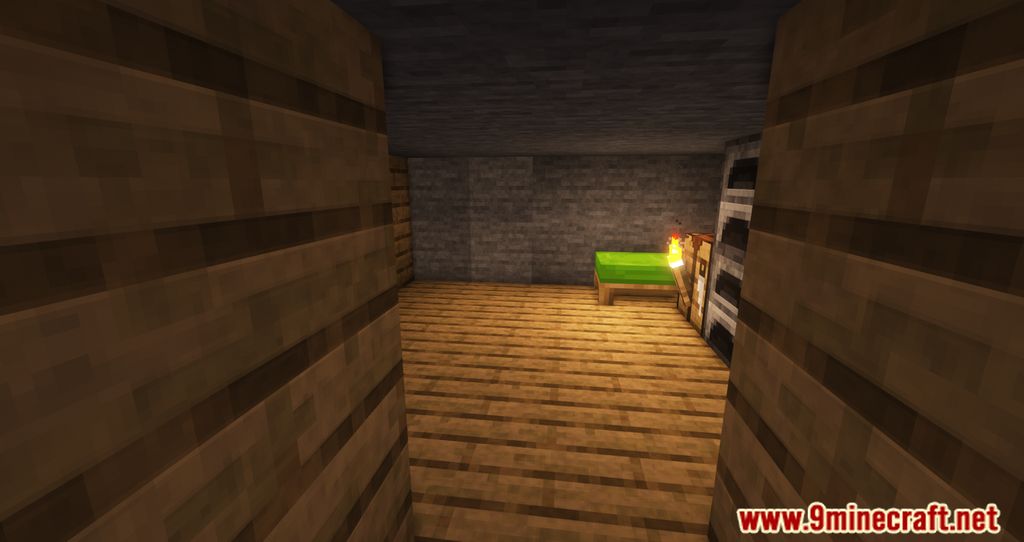 Blocky Stone Doors Mod (1.20.1, 1.19.4) – Secret Entrance 14