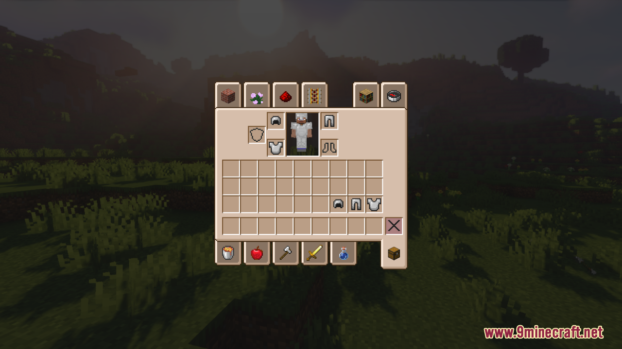 Bread GUI and Hotbar Resource Pack (1.20.6, 1.20.1) - Texture Pack 2