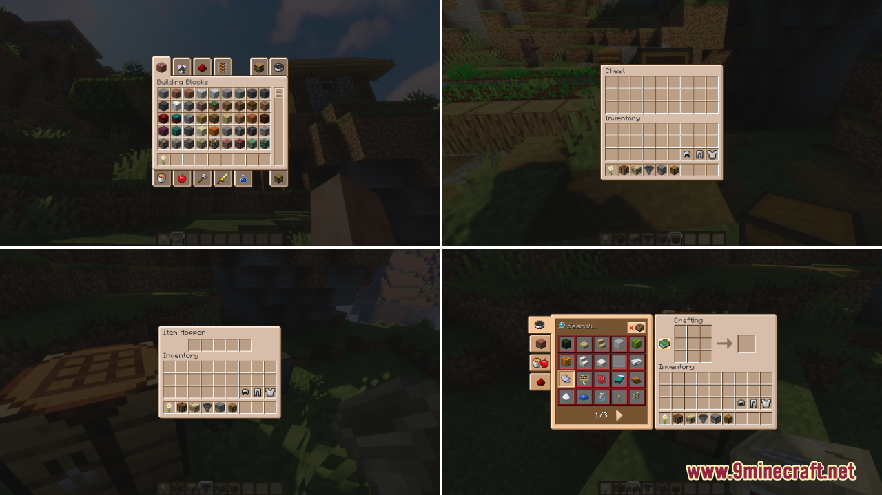 Bread GUI and Hotbar Resource Pack (1.20.6, 1.20.1) - Texture Pack 12