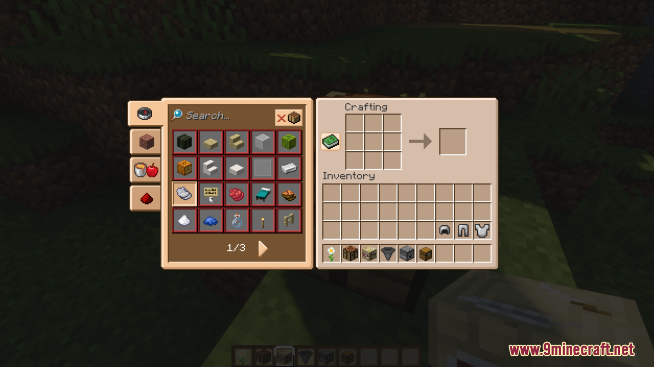 Bread GUI and Hotbar Resource Pack (1.20.6, 1.20.1) - Texture Pack 5