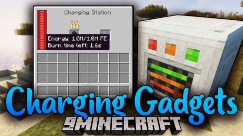 Charging Gadgets Mod (1.21, 1.20.1) – Charge Everything Faster Thumbnail