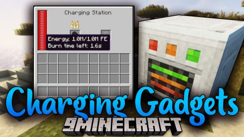 Charging Gadgets Mod (1.21.1, 1.20.1) – Charge Everything Faster Thumbnail