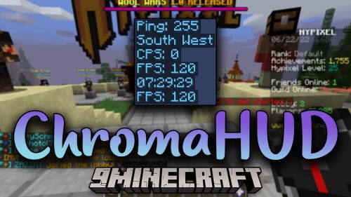 ChromaHUD Mod (1.8.9) – Essential Information Being Displayed Thumbnail