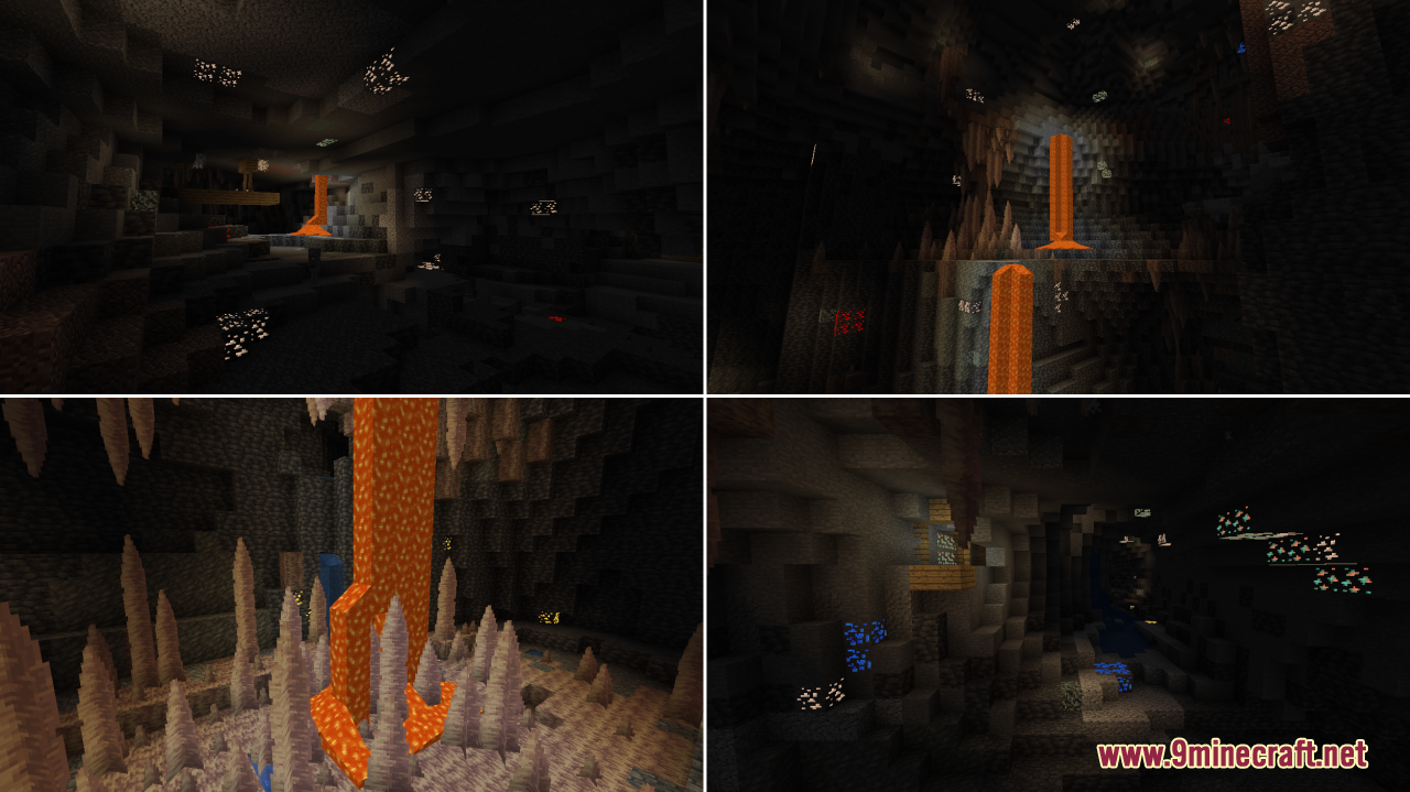 Classic Emissive Ores Resource Pack (1.20.4, 1.19.4) - Texture Pack 12