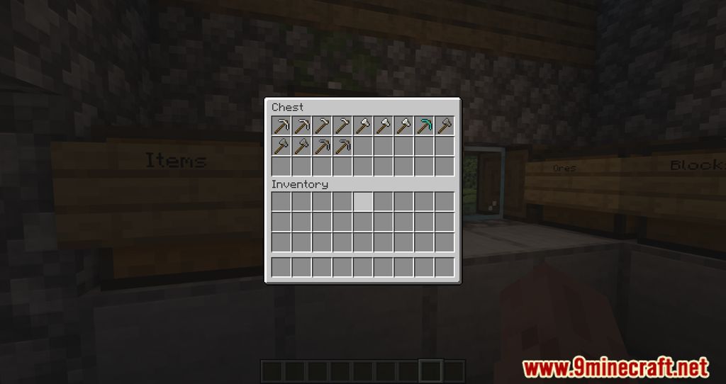 ClickThrough Mod (1.20.1, 1.19.4) - Easy To Use Chests Through Signs 6